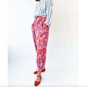 Caron Callahan Cairo Pants, Red Poppy